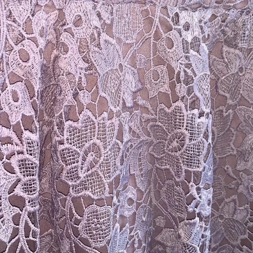 ASTR The Label Lace Midi Dress In Lilac Purple Size Small - Picture 5 of 9